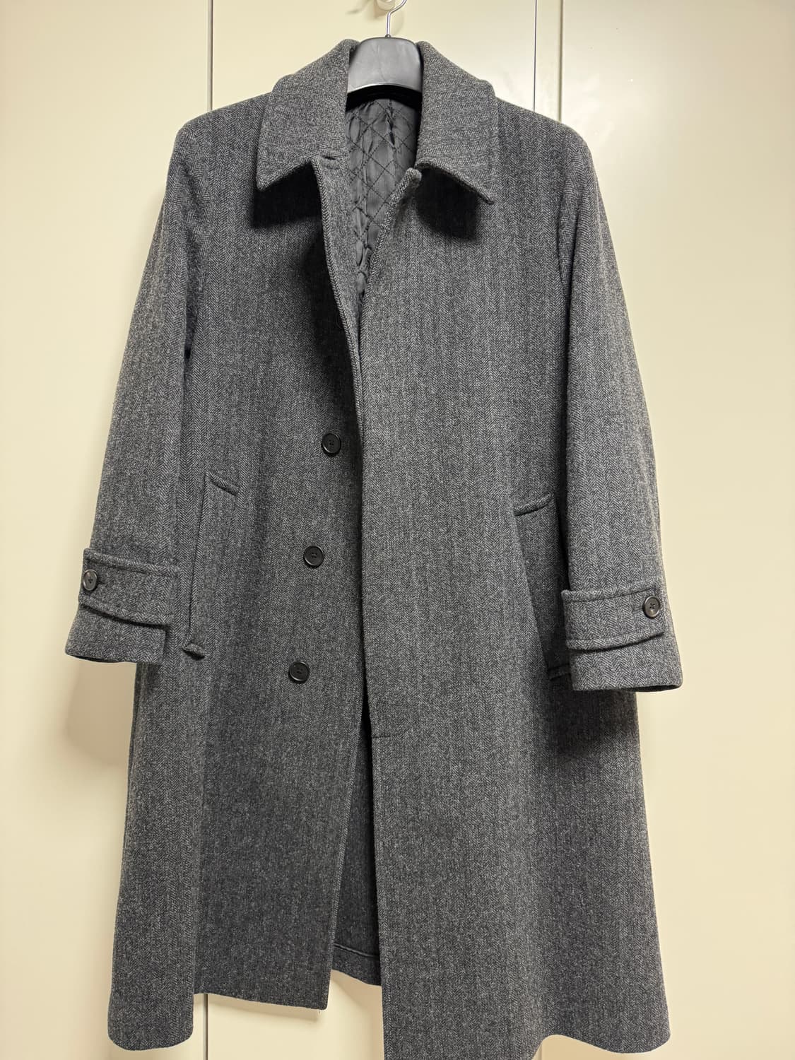 247 시리즈 헤링본 발마칸 코트 상품이미지1