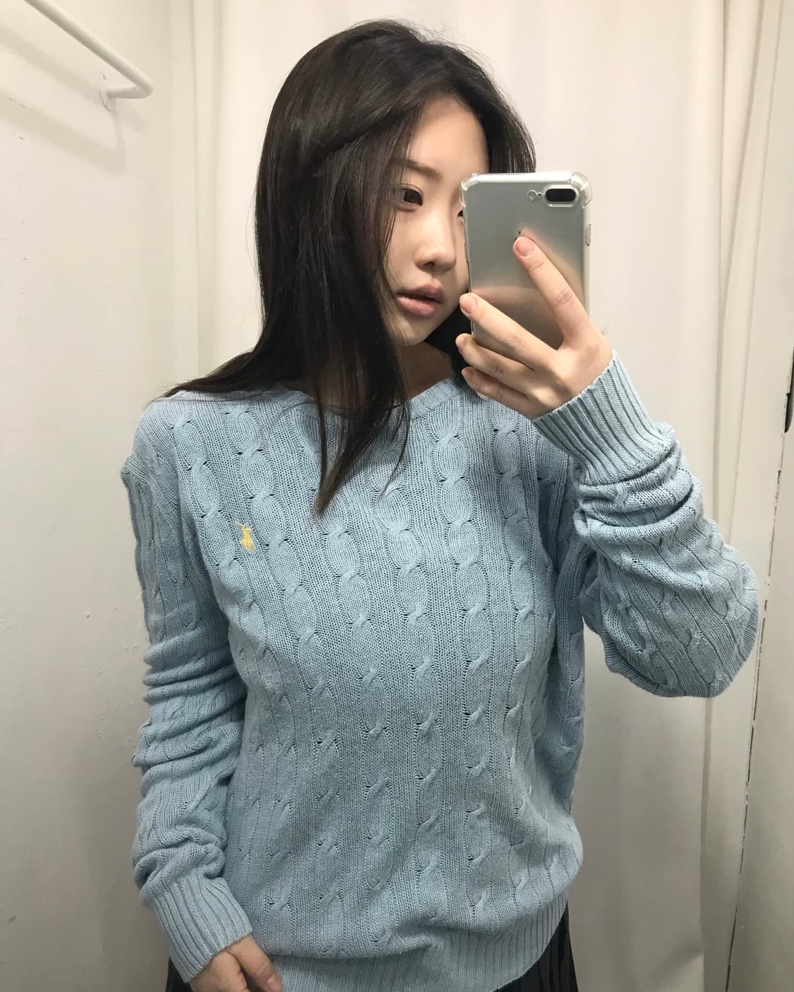 폴로 스몰 포니 케이블 니트 상품이미지3