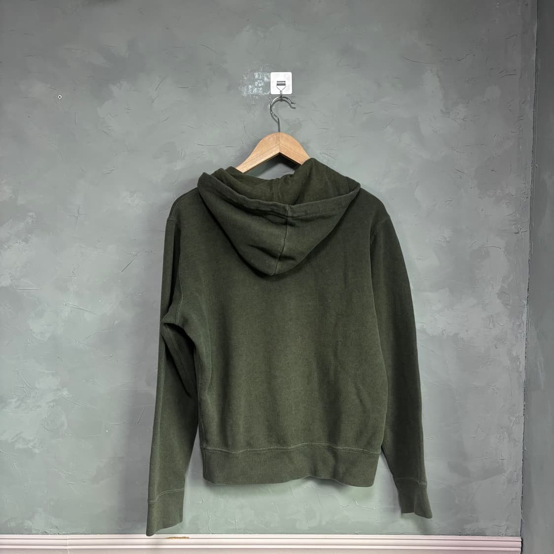 폴로 랄프로렌 니트 후드집업 카키 상품이미지5