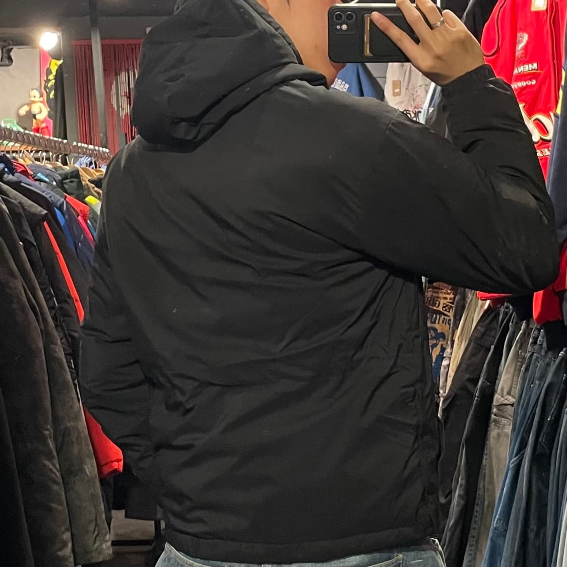 [IM] adidas 아디다스 블랙 아노락 패딩 상품이미지8