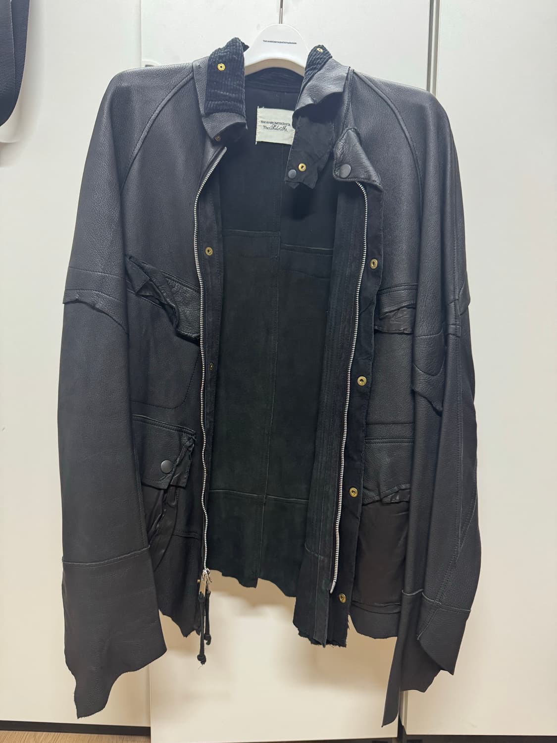 솔로이스트 디어스킨 레더자켓 48 상품이미지1