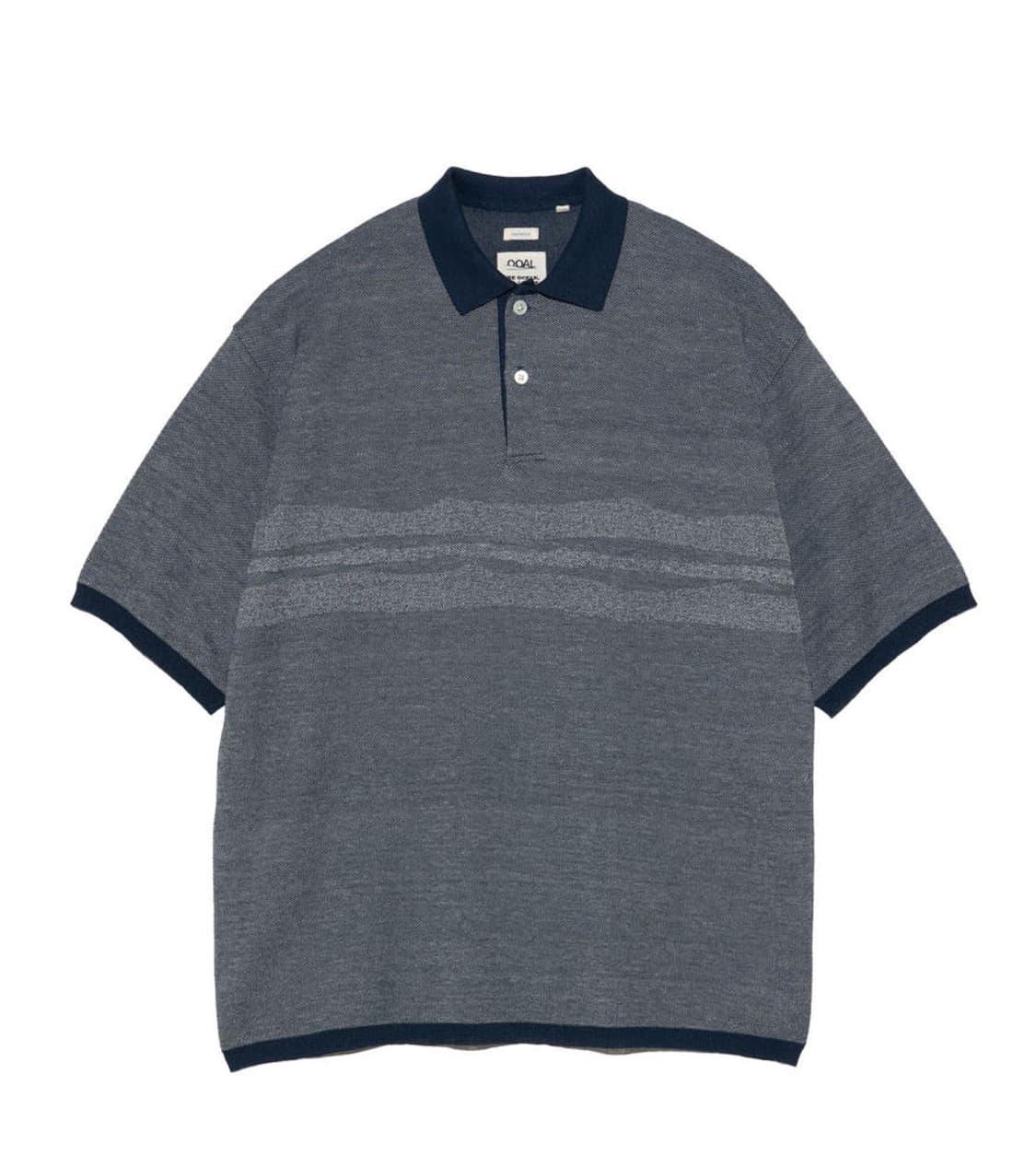 나나미카 nanamica Polo Sweater 네이비 M 상품이미지1