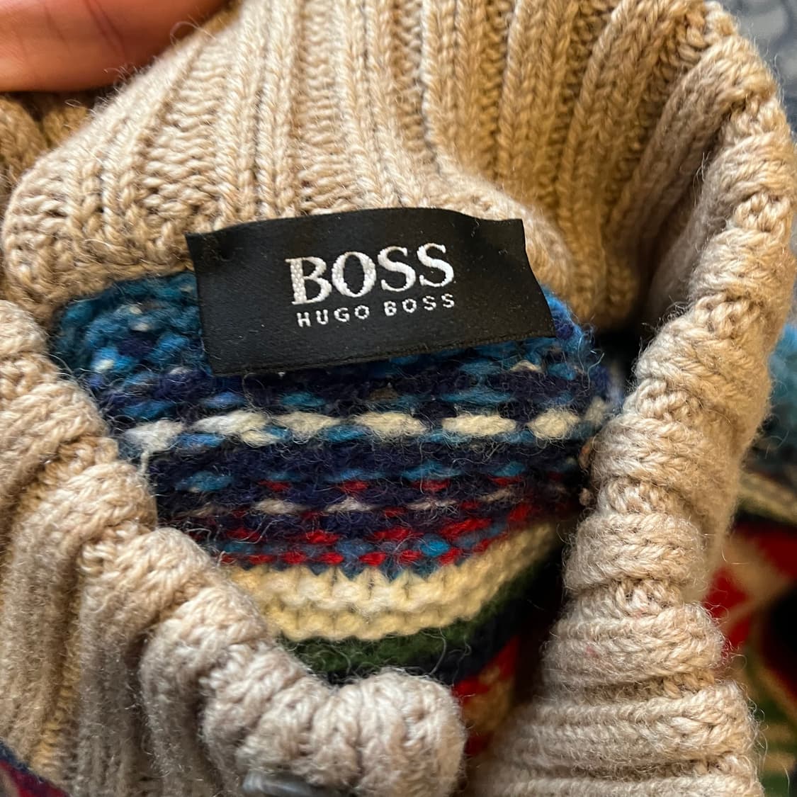 휴고보스 울 니트/W2472 상품이미지4