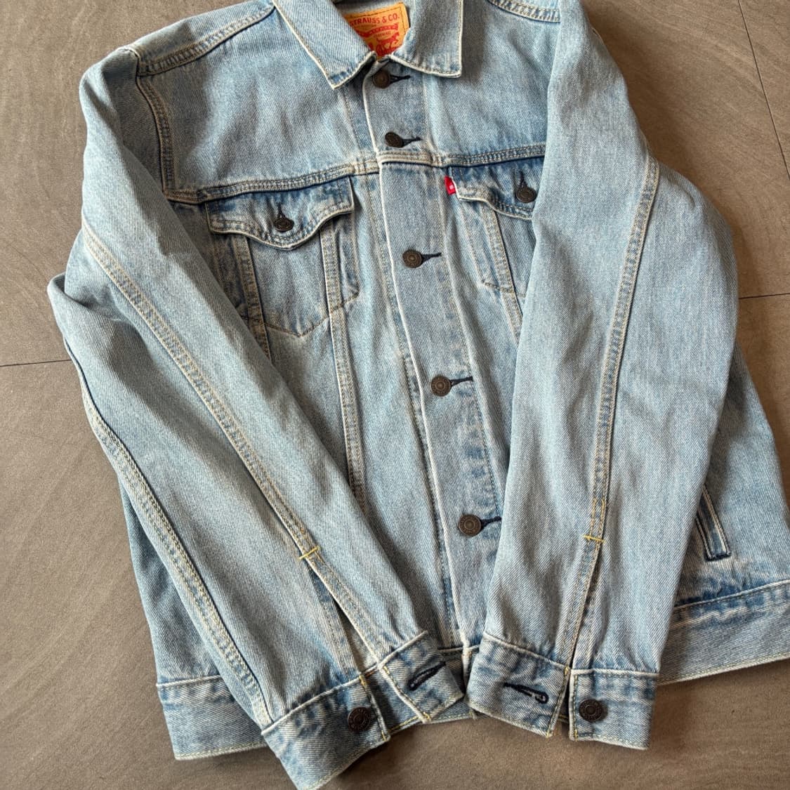 리바이스 정품 데님 청 자켓  상품이미지9