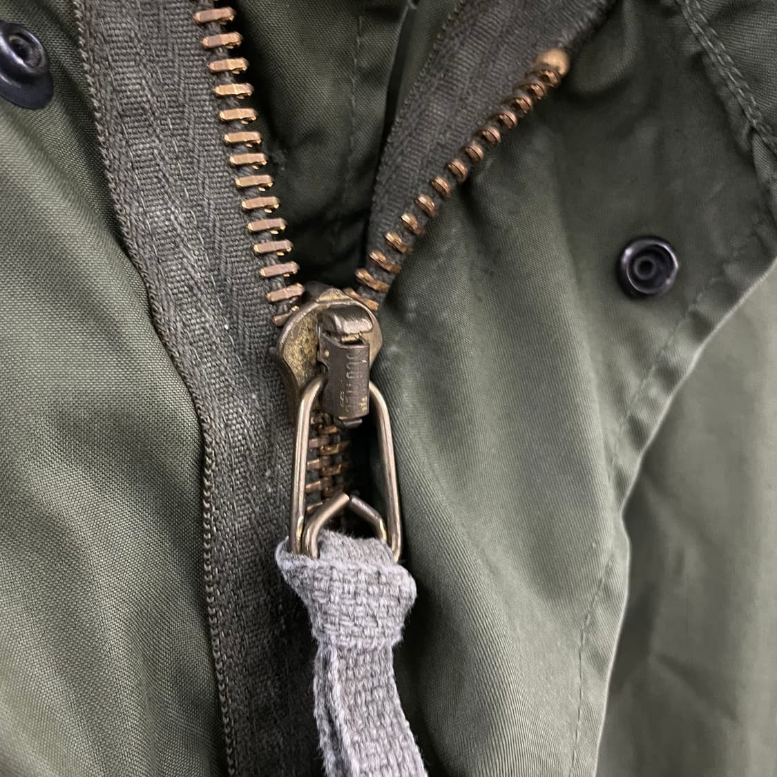 80s OG M65 오리지널 피쉬테일 so-sew 미군 개파카 상품이미지5