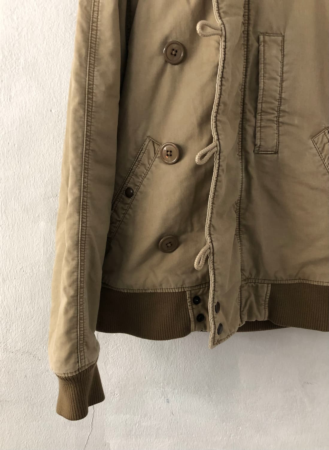 Johnbull Bomber Fur Jacket 상품이미지6