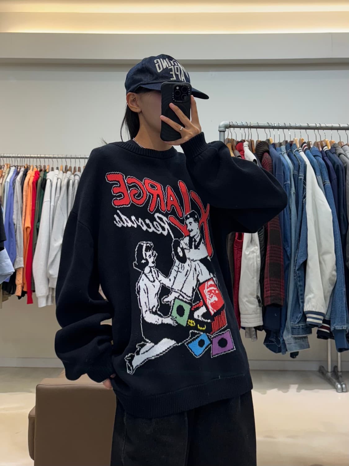 XLarge 레코드 니트 상품이미지6