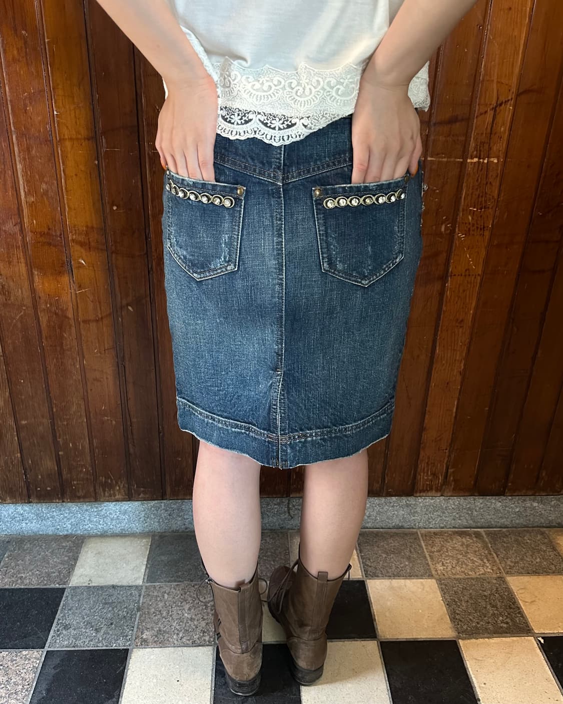 epoca denim skirt 상품이미지2