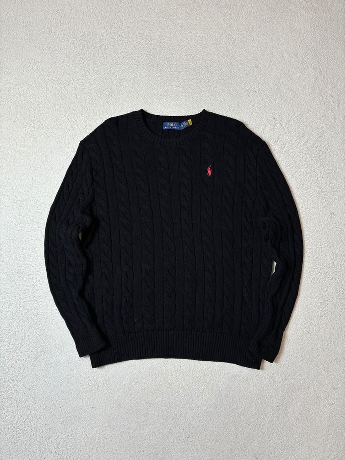 폴로 랄프로렌 시그니처 포니 케이블 니트 PN7687 상품이미지1