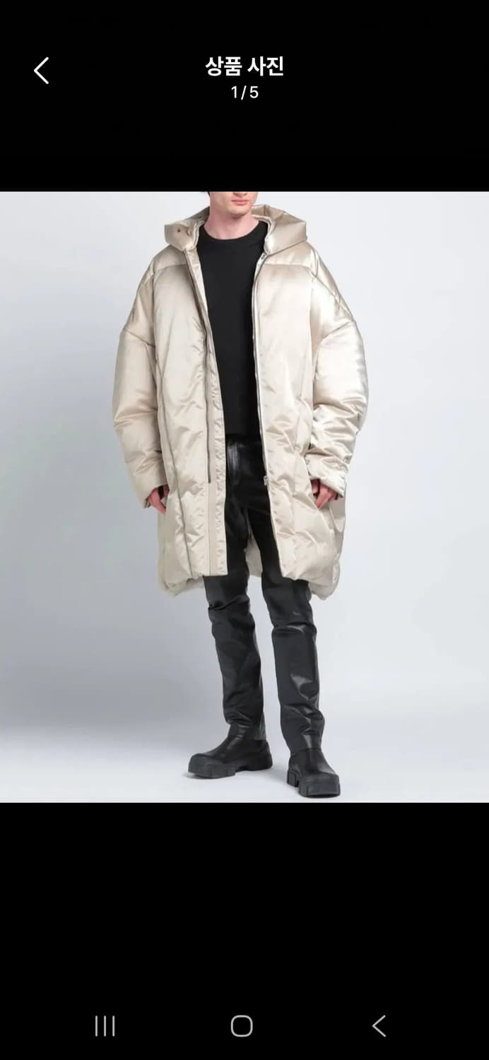릭오웬스 롱패딩 (48) Rick Padded Jumbo Parka 상품이미지1