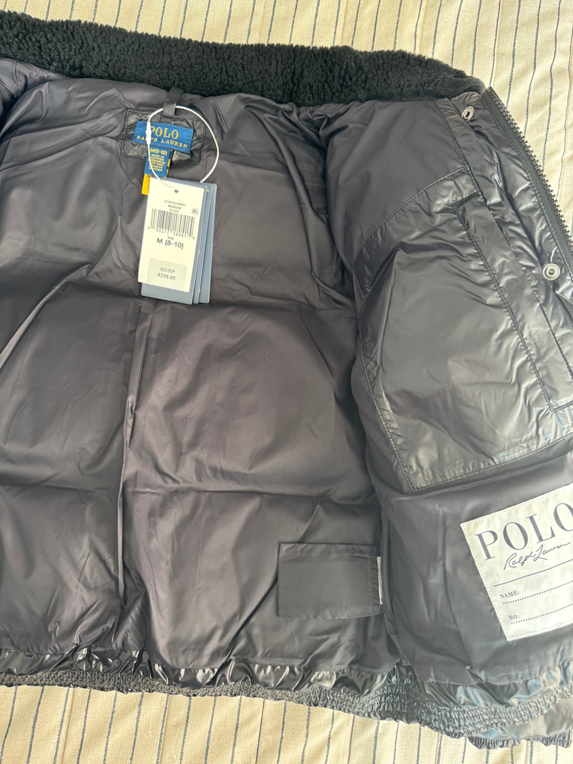 폴로 POLO 랄프로렌 키즈 다운패딩 점퍼 M사이즈 상품이미지3