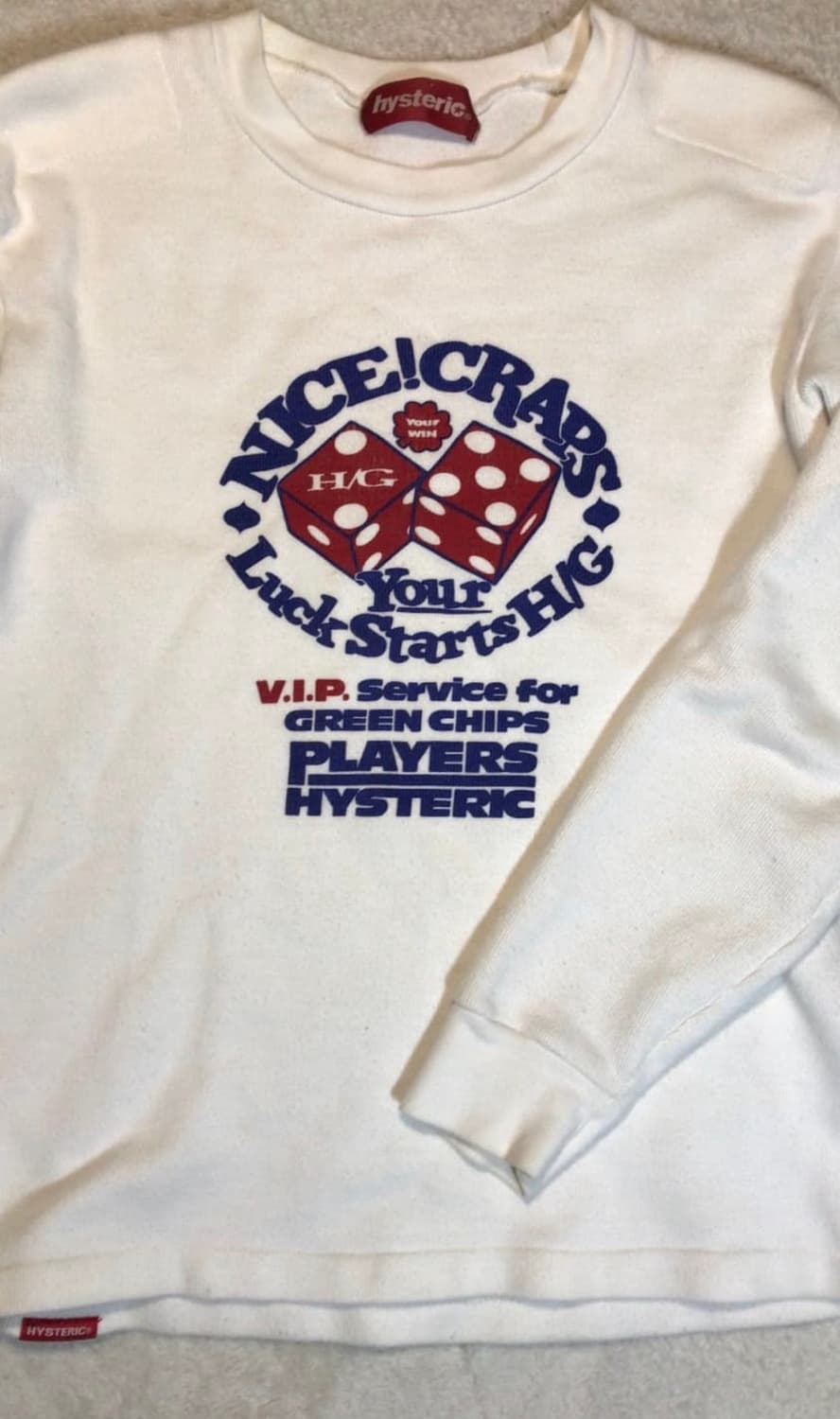 히스테릭 글래머 맨투맨 상품이미지1