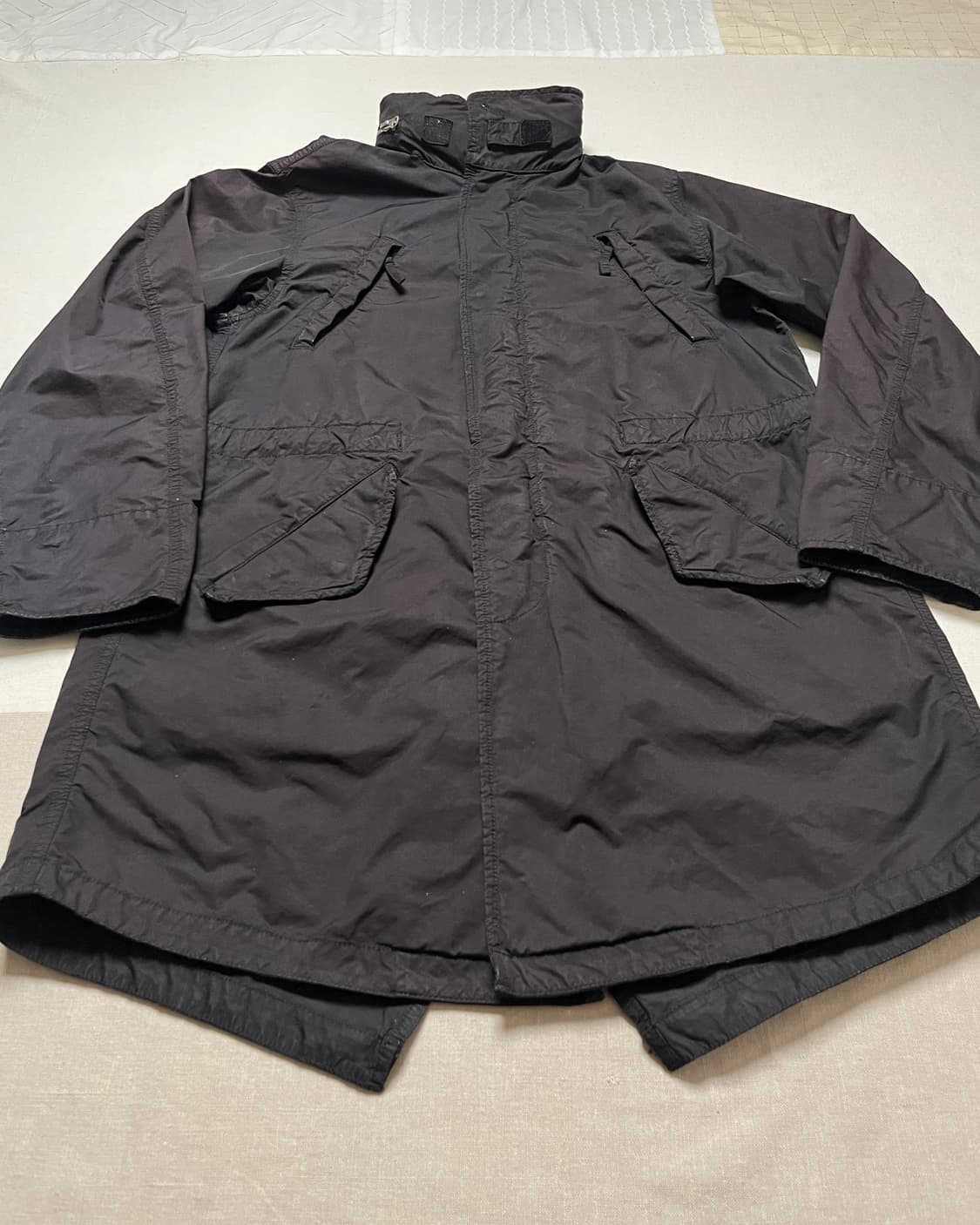 Y’s x Aspesi 피쉬테일 파카 요지야마모토 모즈코트 m-51 상품이미지5