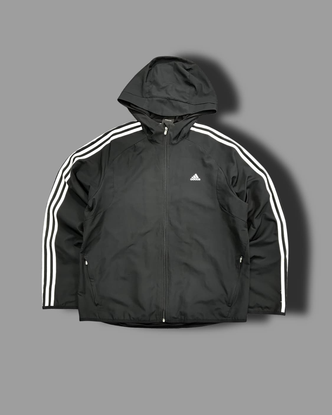 아디다스 블랙 화이트 바람막이 110 상품이미지4