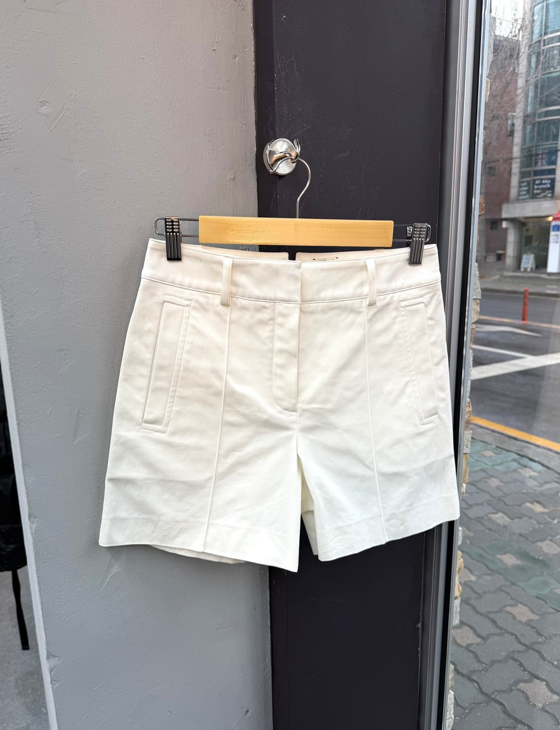 36/ 에르메스 신형 화이트 쇼츠팬츠 상품이미지3