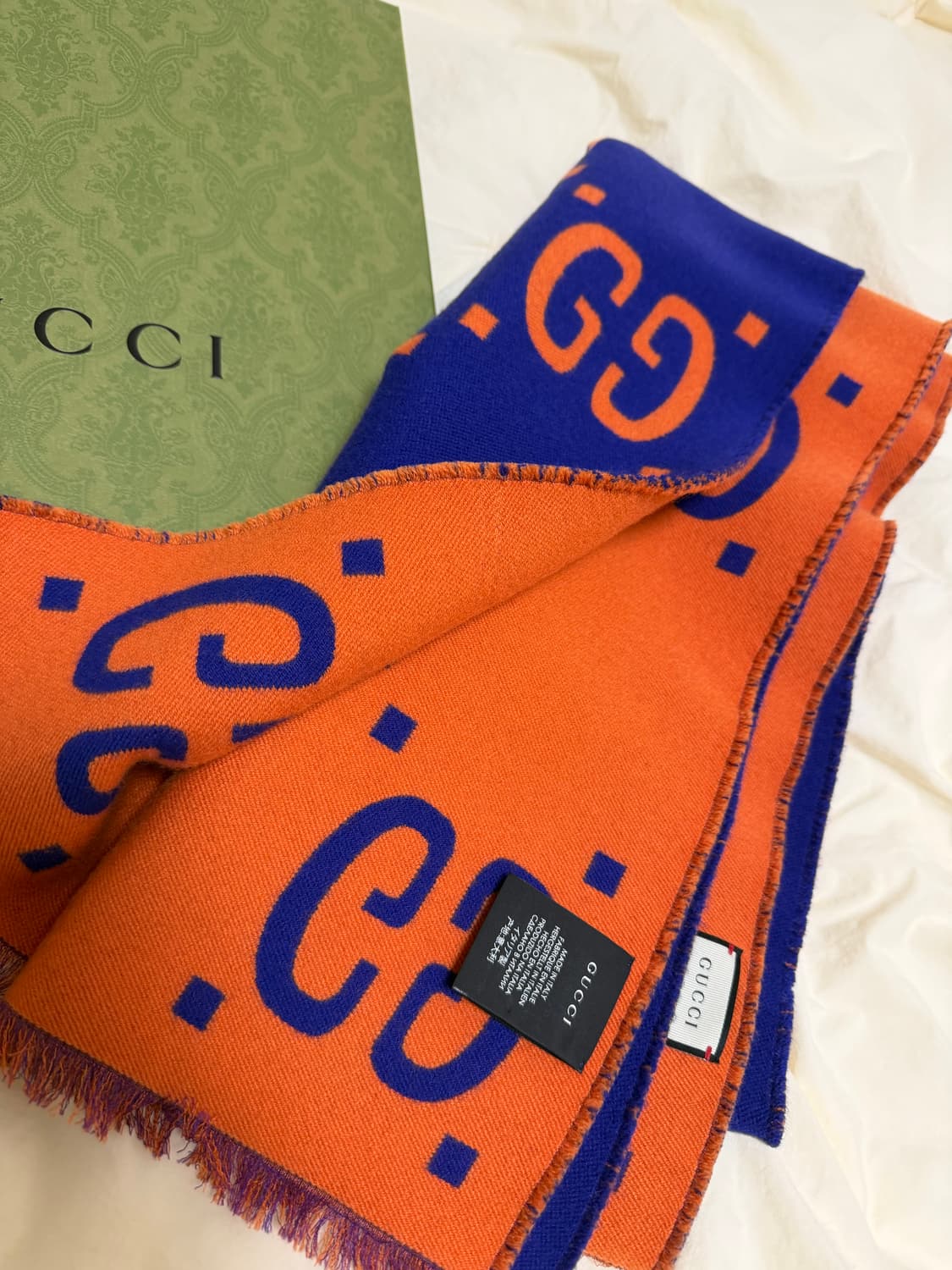 구찌 목도리 머플러 (2회착용) 상품이미지3