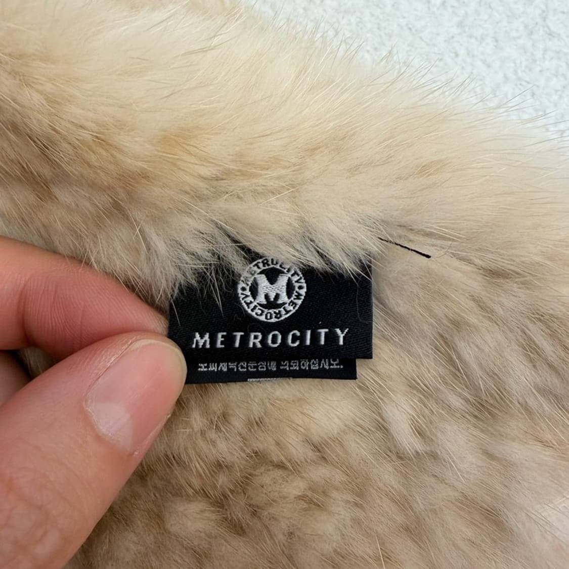 METROCITY 100% 밍크 머플러 상품이미지4