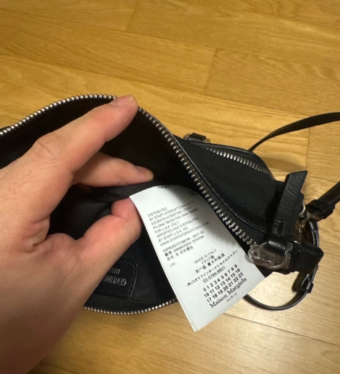 메종 마르지엘라 5AC 미니 블랙 토트백 상품이미지5