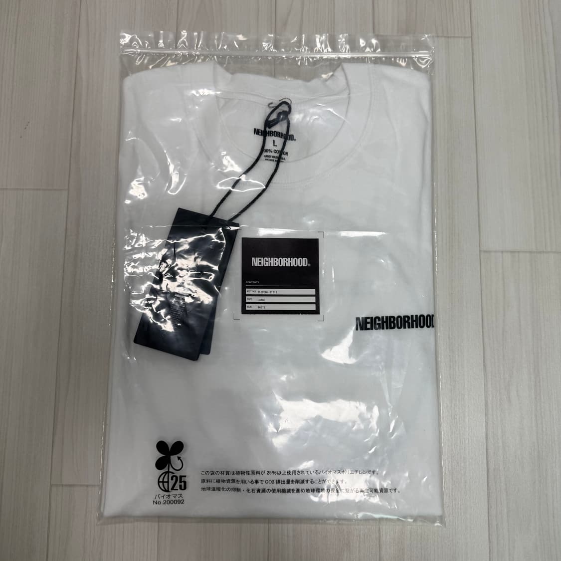 [L] 네이버후드 동경 반팔 티셔츠 새상품 상품이미지1