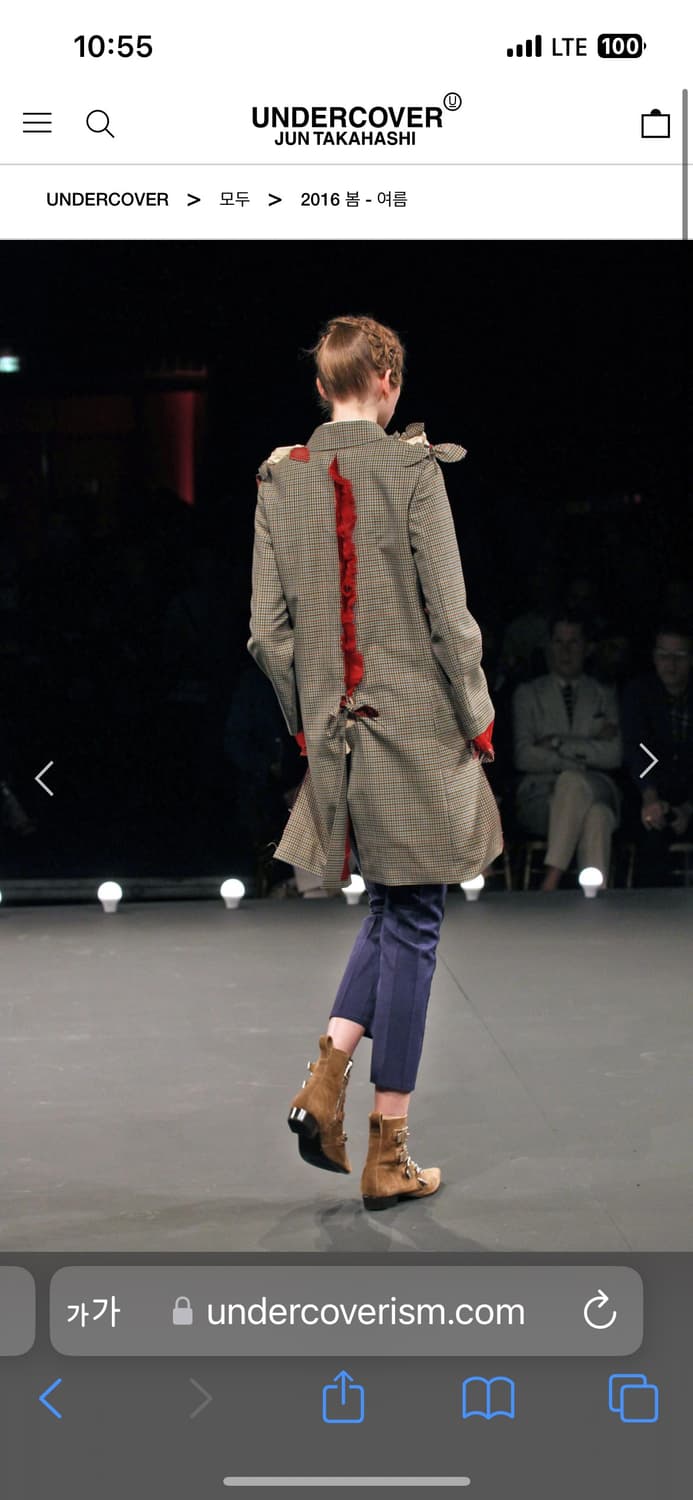 언더커버 런웨이 봄 자켓  상품이미지10