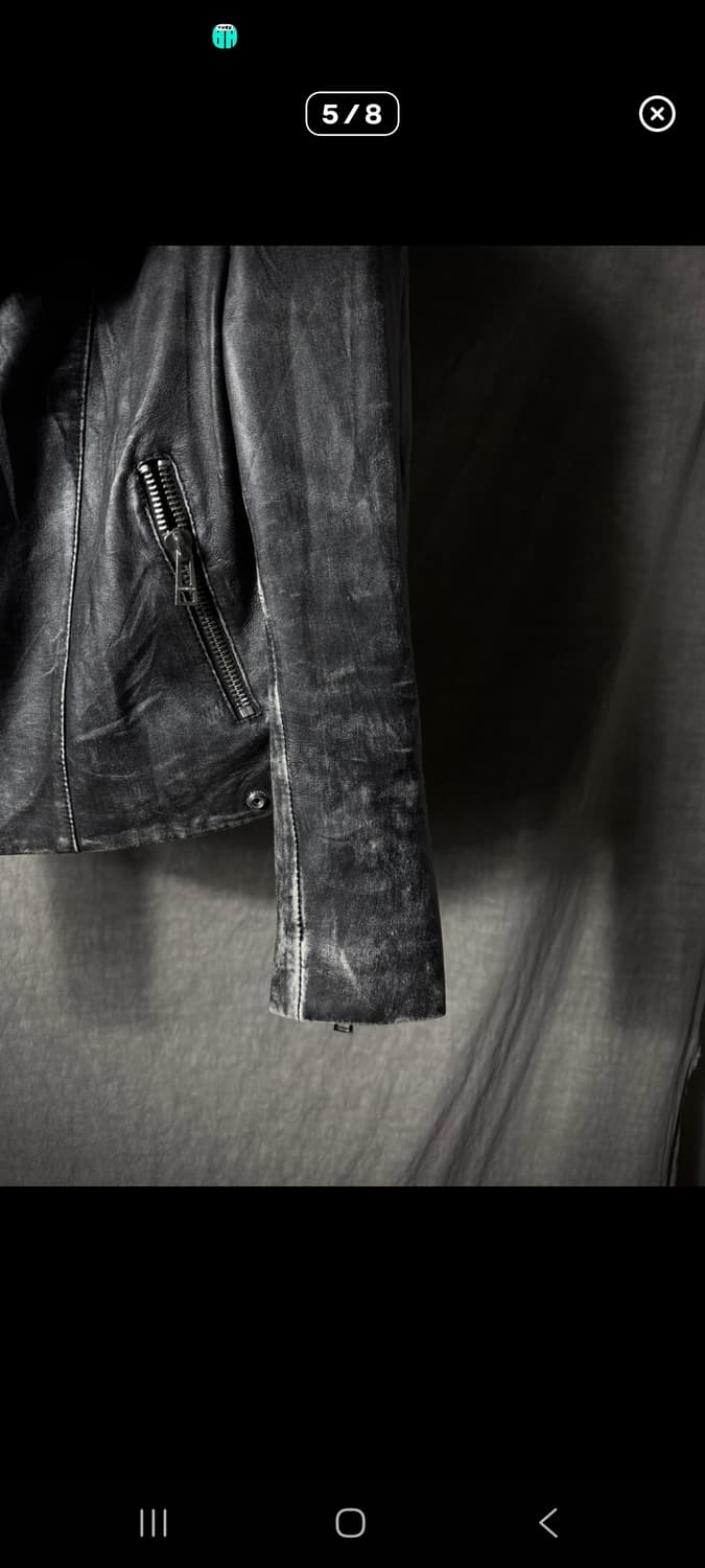 쟈딕앤볼테르 워싱 레더 자켓 상품이미지5