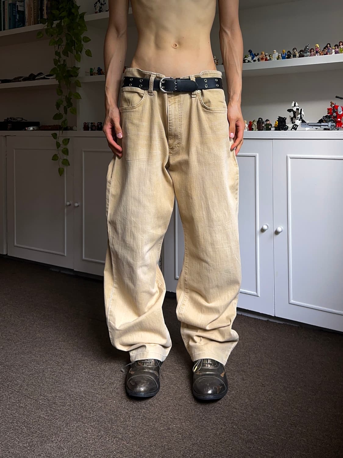 Wrangler 워시드 루즈 와이드 진 상품이미지4