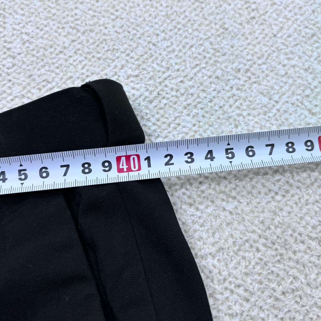 32 무신사스탠다드 블랙 치노 팬츠 0428E 상품이미지7