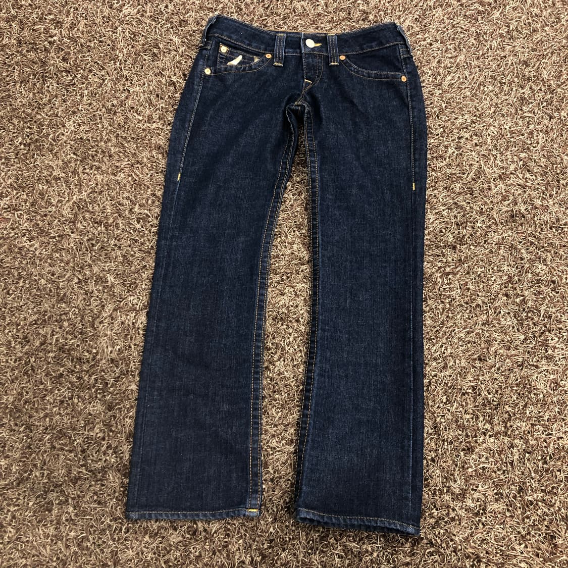 트루릴리전 Billy 빌리 금장 데님 팬츠 상품이미지5