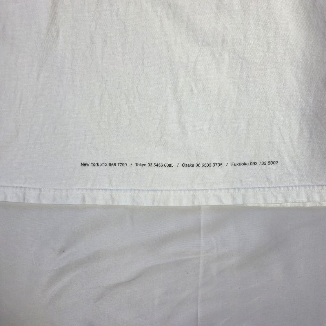 [L]슈프림 터널 티셔츠 화이트 상품이미지8