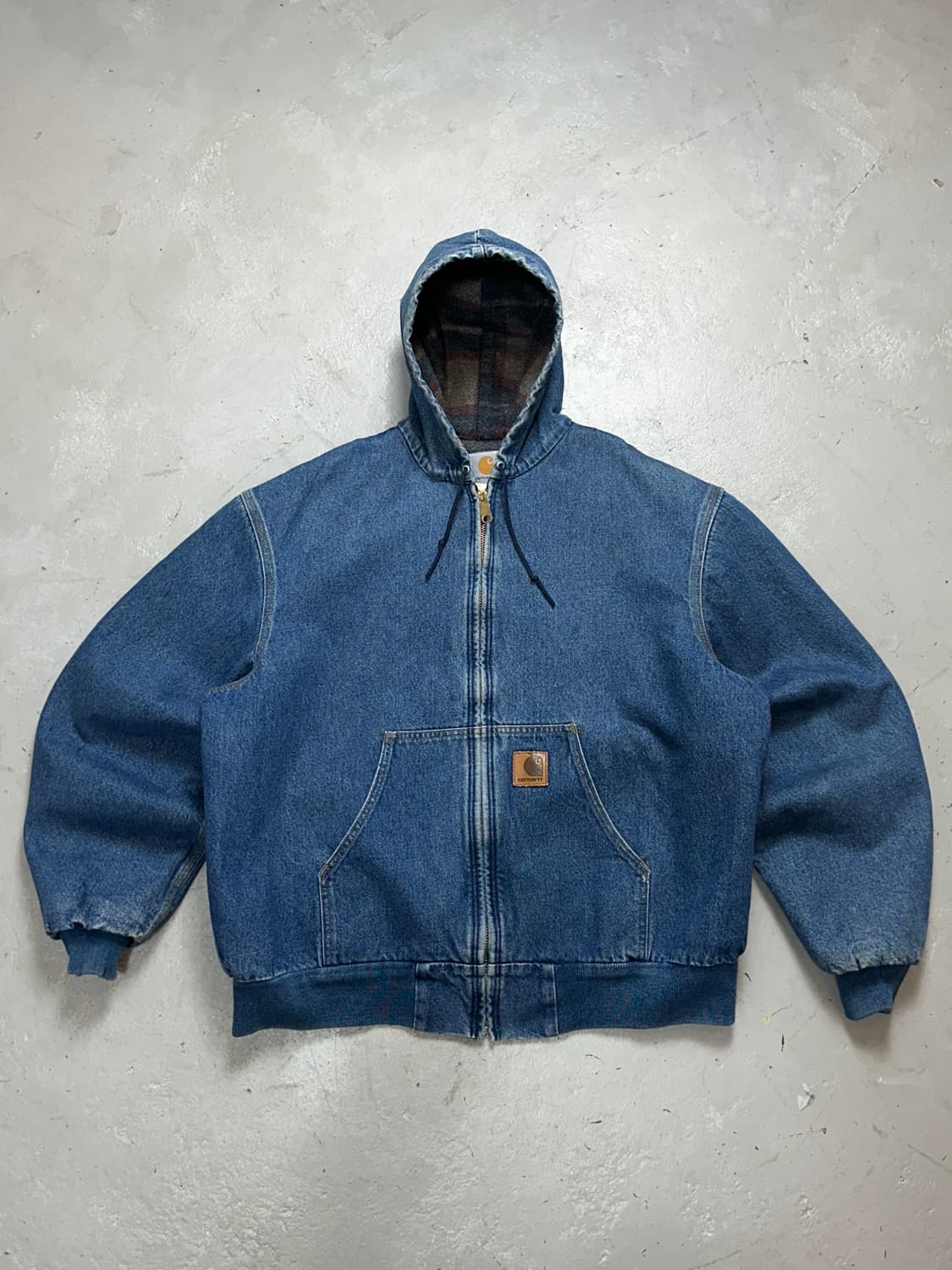 90’s OG 칼하트 J08DST 액티브 자켓 칼하트 데님 액티브 상품이미지2