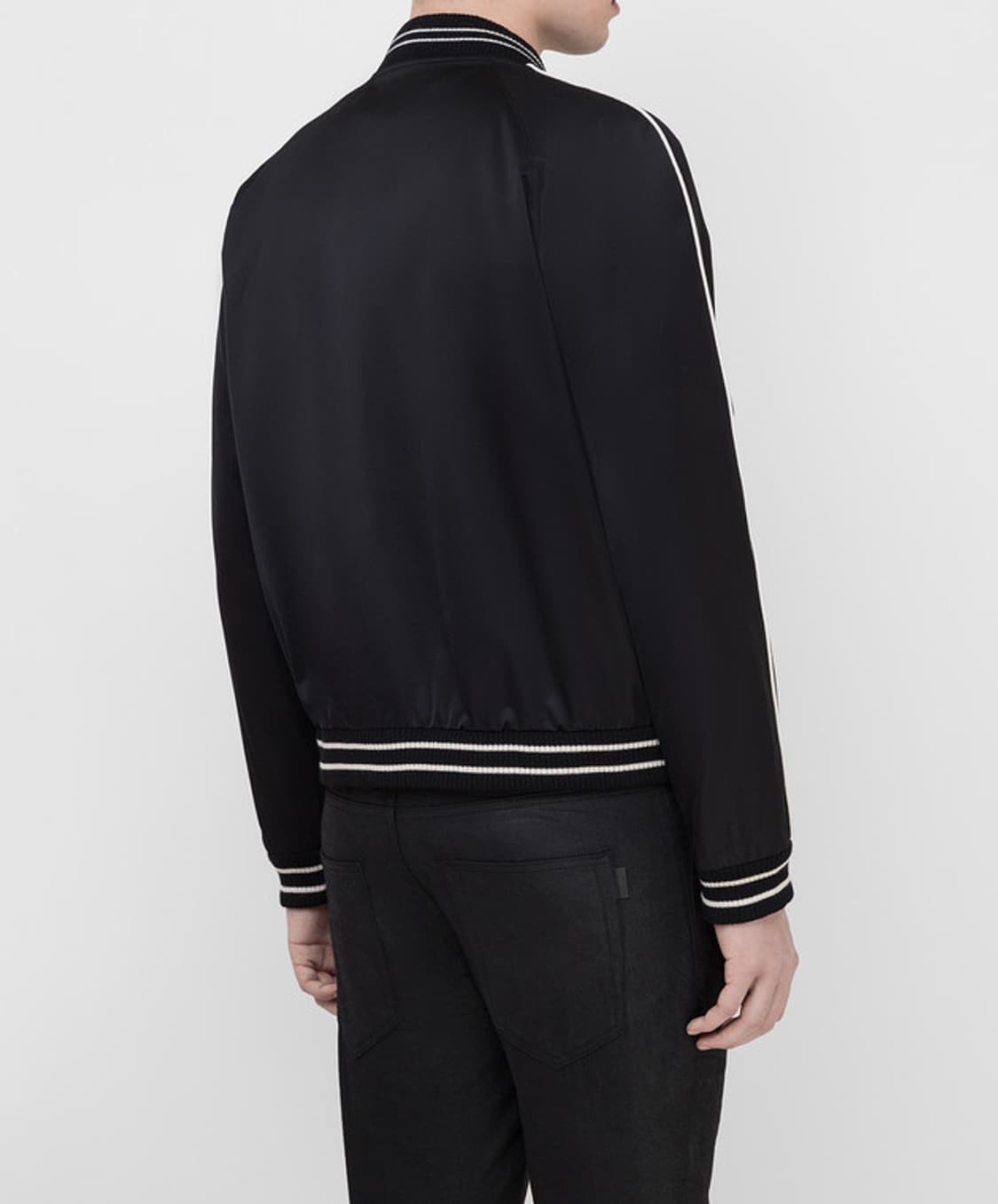 Saint Laurent 생로랑 - 새틴 테디 블루종 상품이미지8