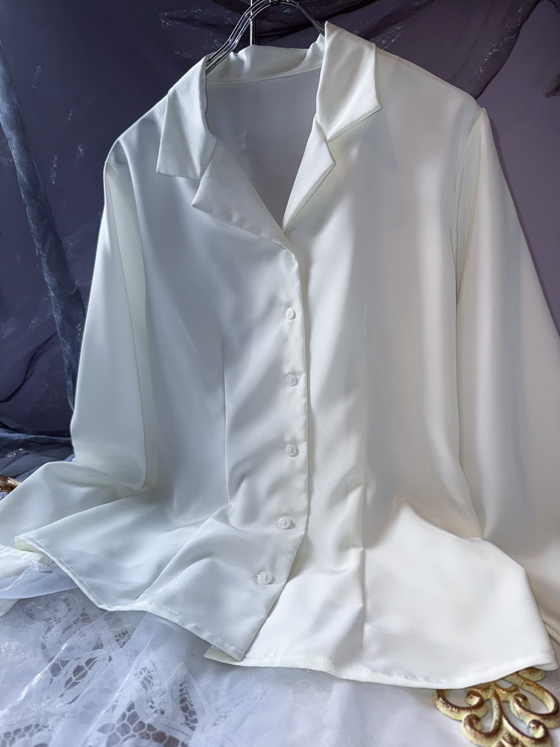  Pin-Tuck Collar Blouse 0133 상품이미지2