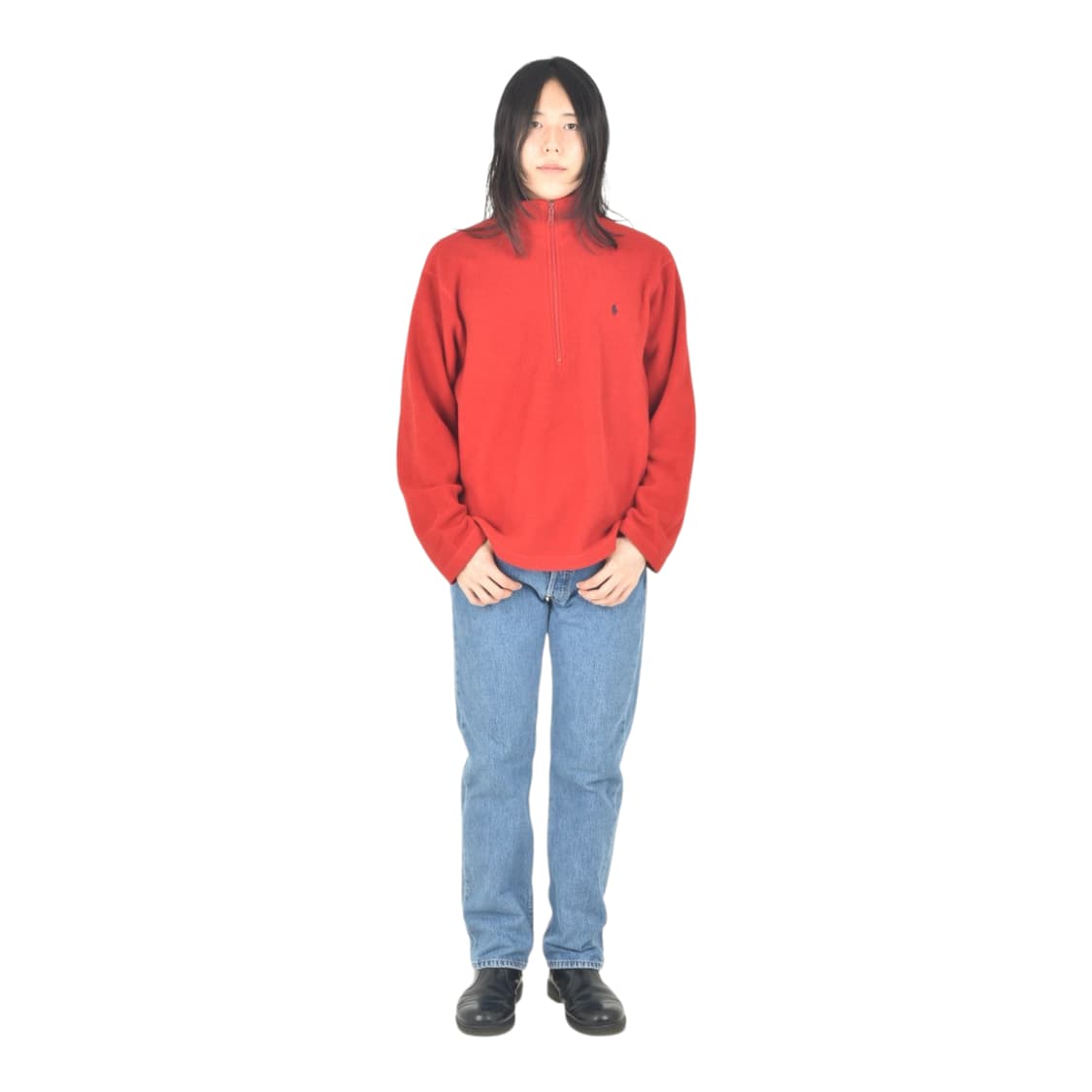 폴로 랄프로렌 반집업 후리스 플리스 아노락 점퍼 N0326 상품이미지2
