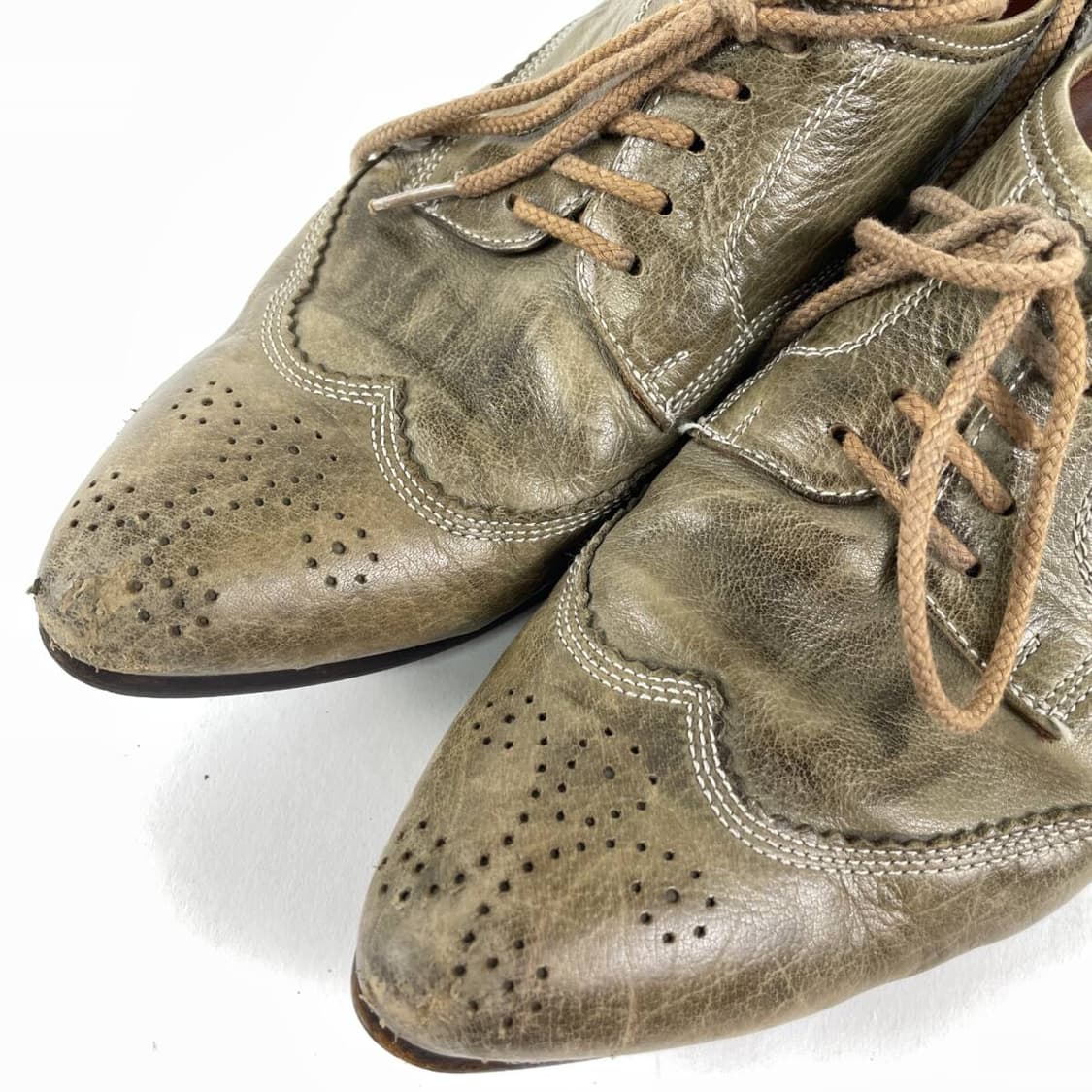 미하라 야스히로 빈티지가공 플랫슈즈 상품이미지8