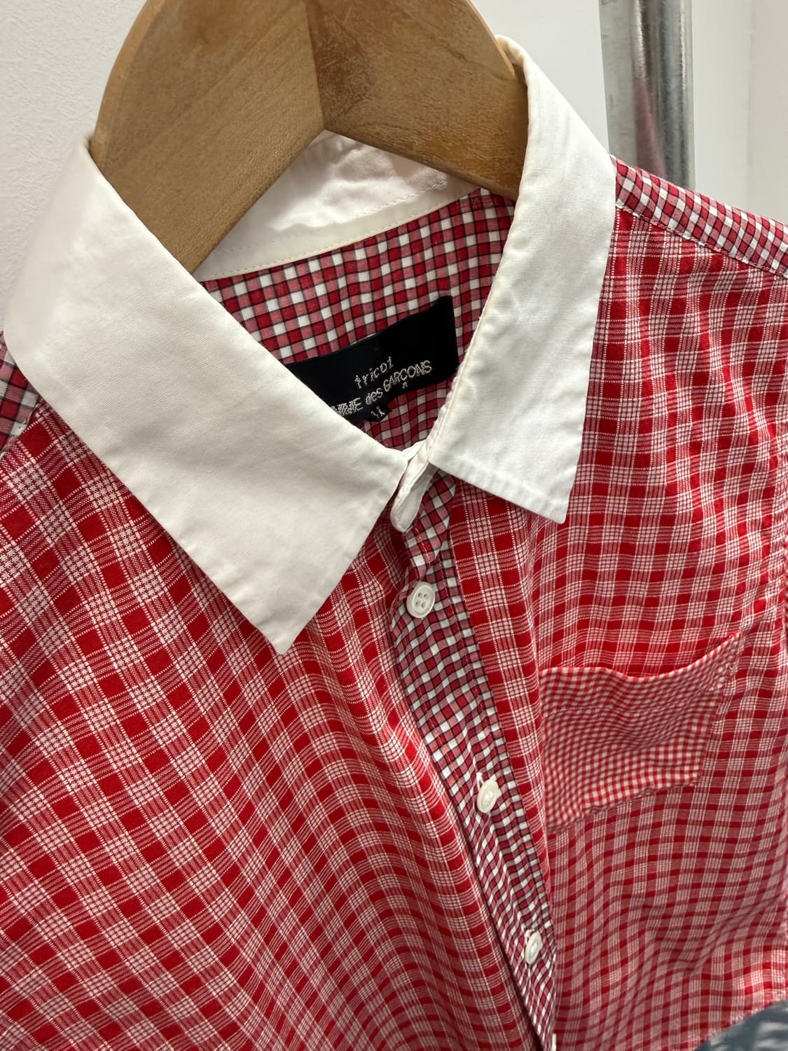 꼼데가르송 트리콧 반팔셔츠 상품이미지2