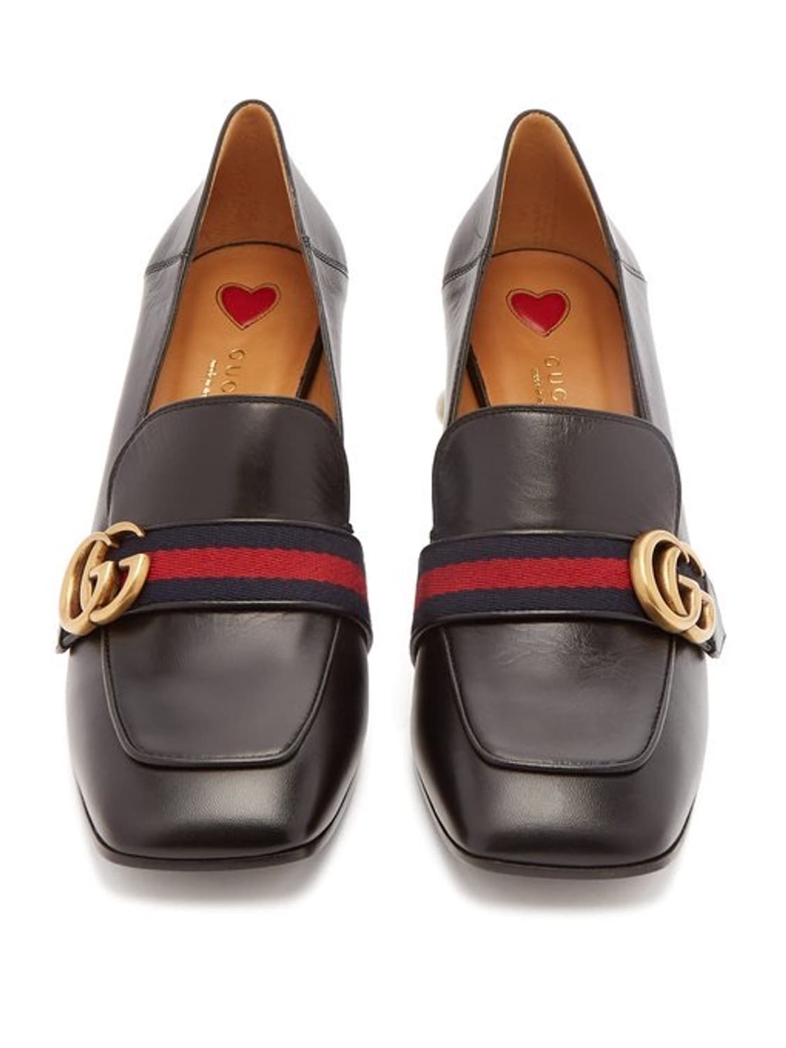 구찌 페이톤 진주 엠벨리쉬 레더 로퍼(235사이즈) 상품이미지2