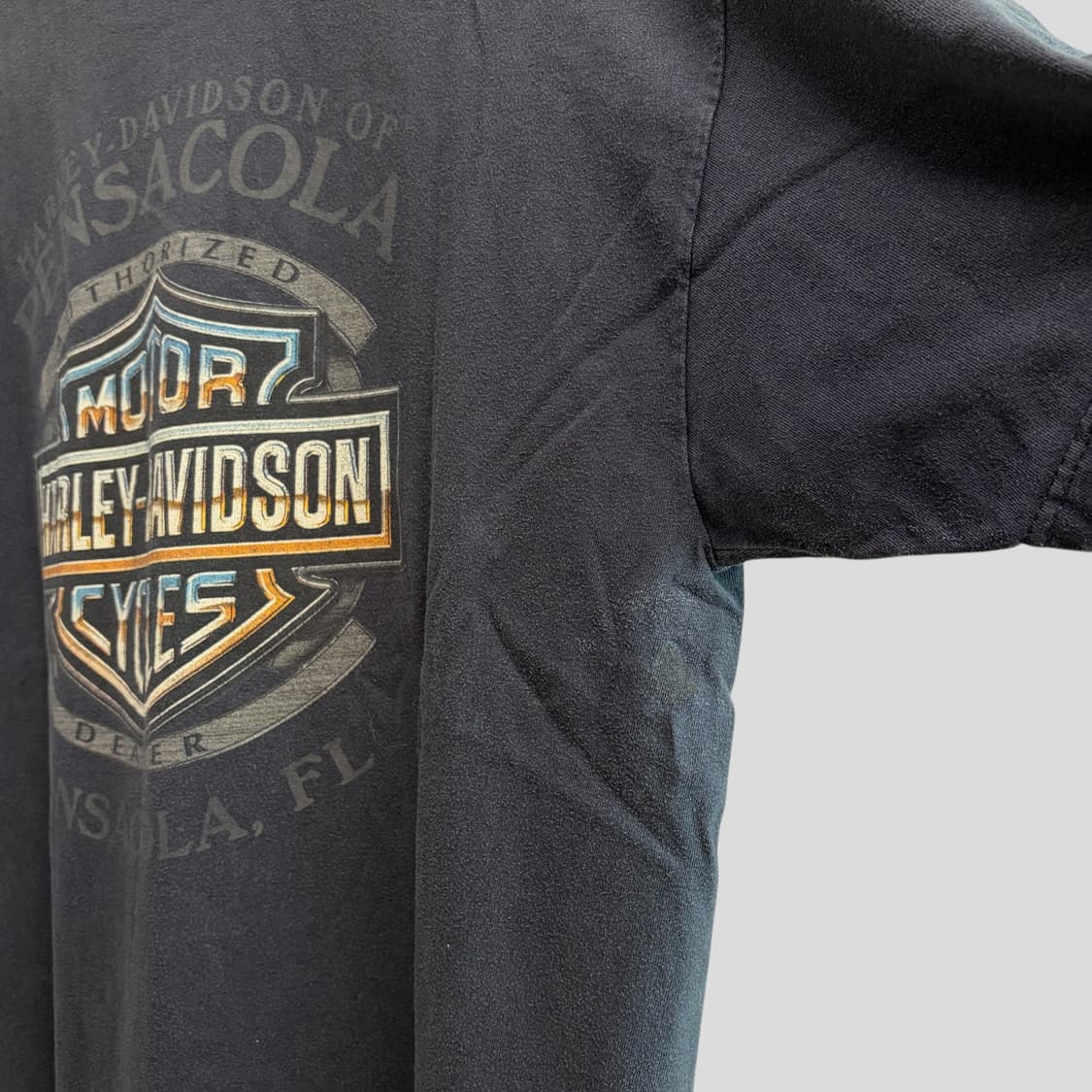 (XL)할리데이비슨 플레임 반팔 티셔츠 상품이미지10