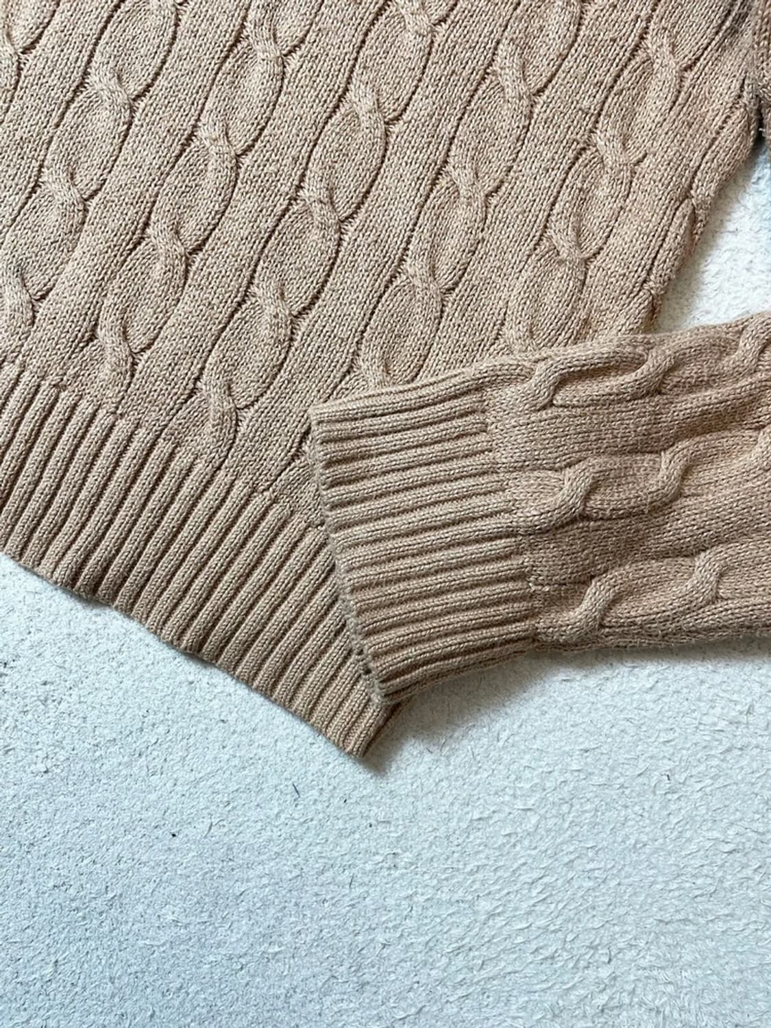 폴로 랄프로렌 10's 코튼 꽈배기 니트 PN7095 상품이미지4