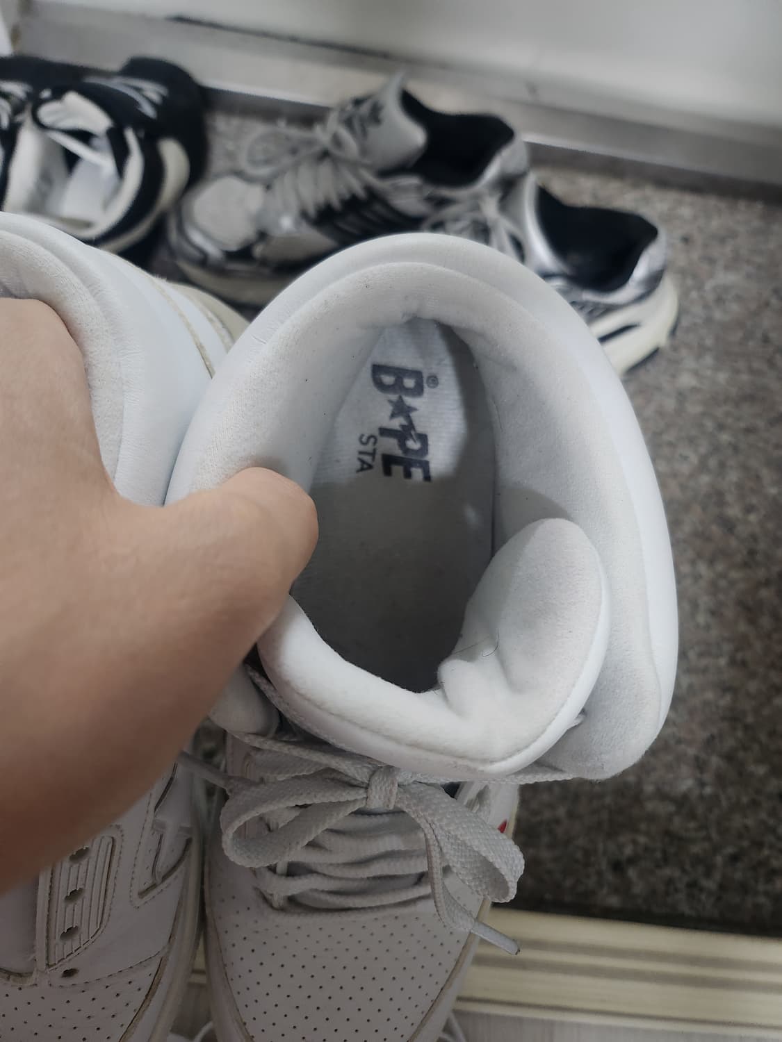 (희귀) 베이프 샤크 클라우드 신발 상품이미지7
