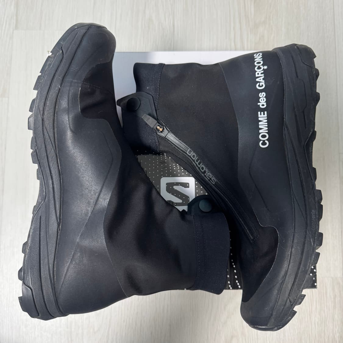 살로몬 x 꼼데가르송 알파인 블랙 275사이즈  상품이미지2