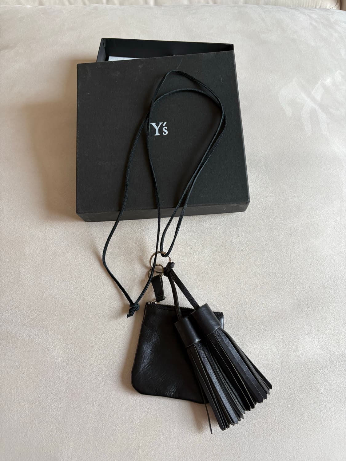 Y's cowhide card case necklace 상품이미지1