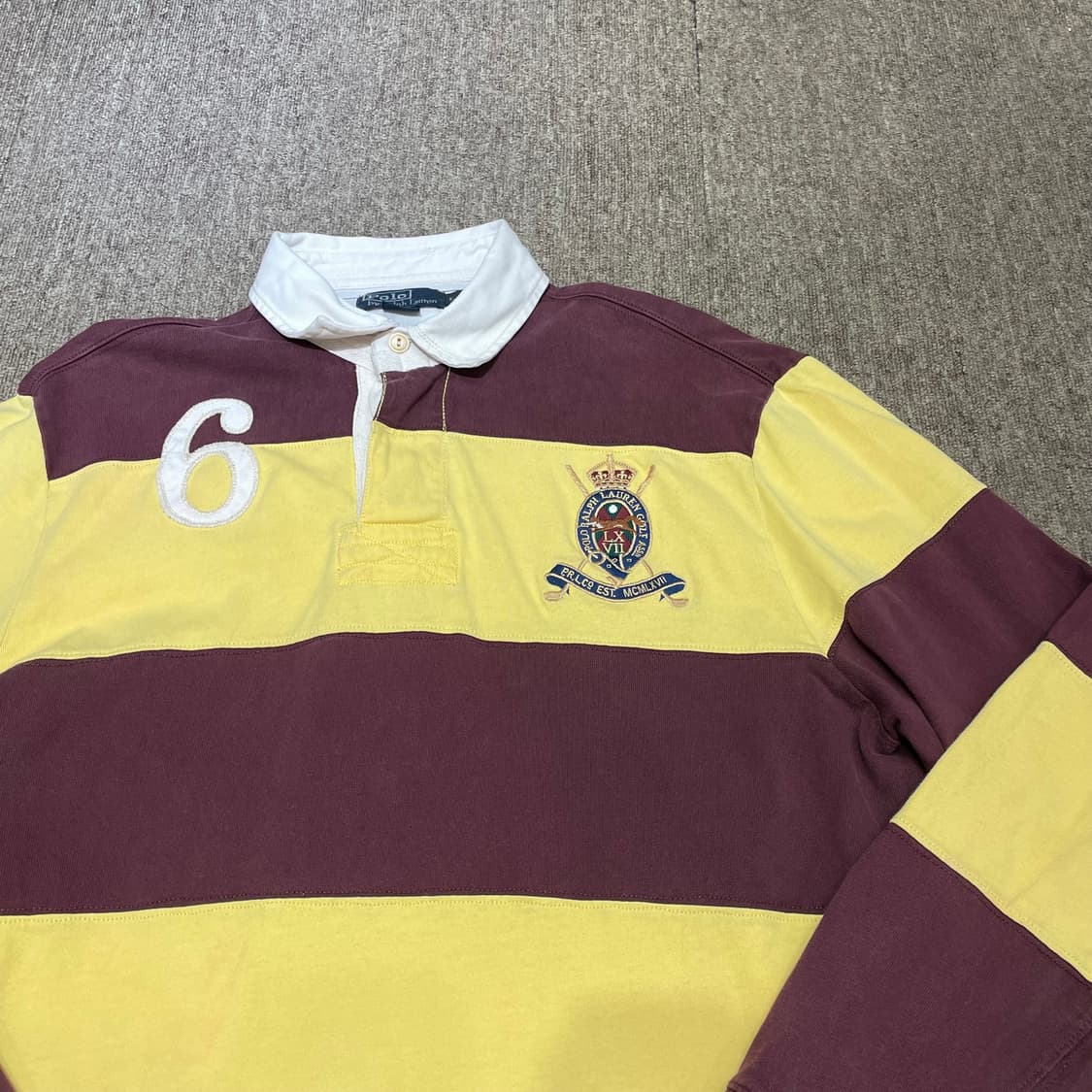 (L) POLO 폴로 랄프로렌 카라 럭비티 상품이미지5