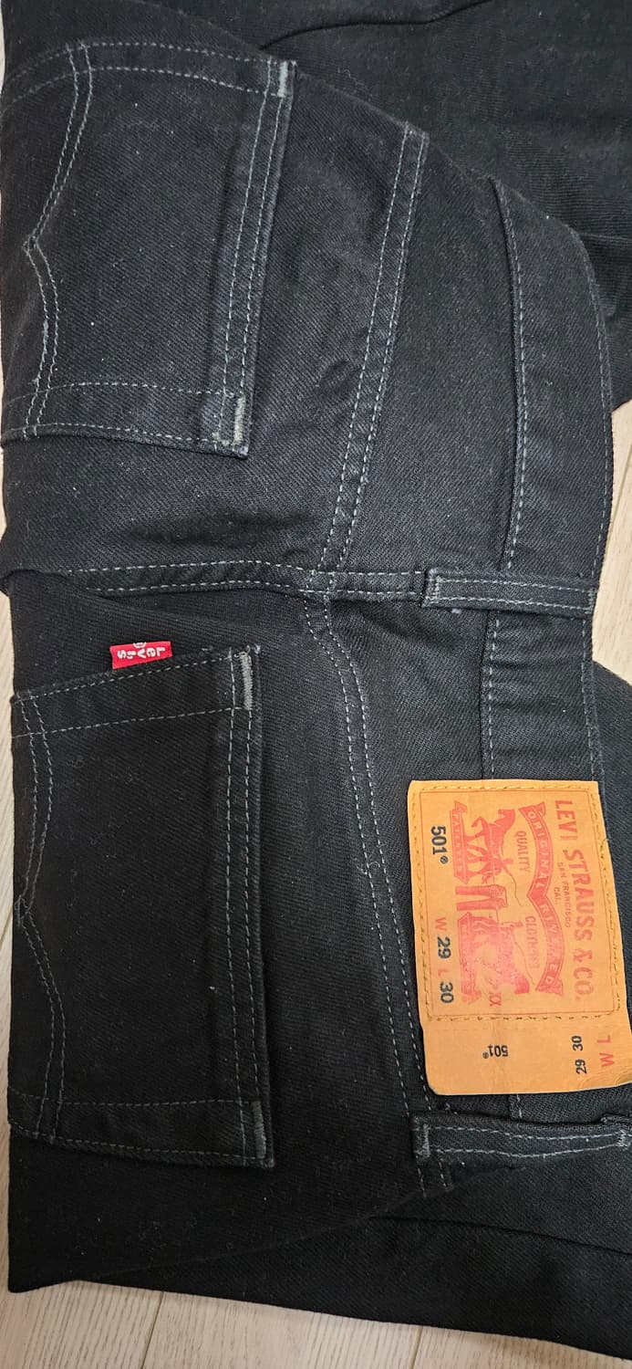 리바이스 501 블랙진  상품이미지1