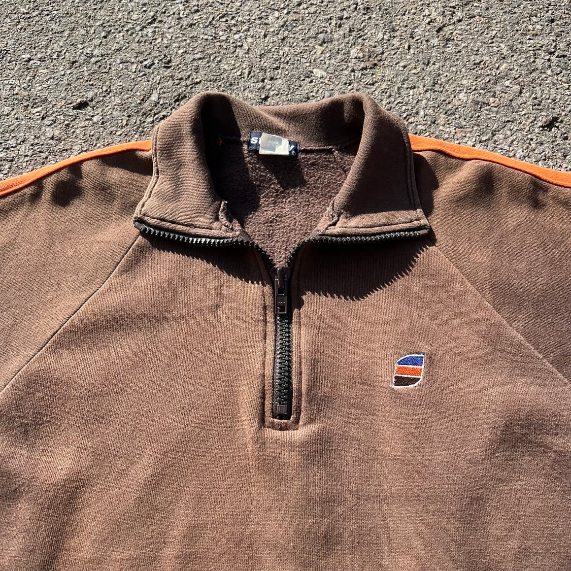 90‘s 스투시 하프집 풀오버 스웻셔츠 상품이미지3