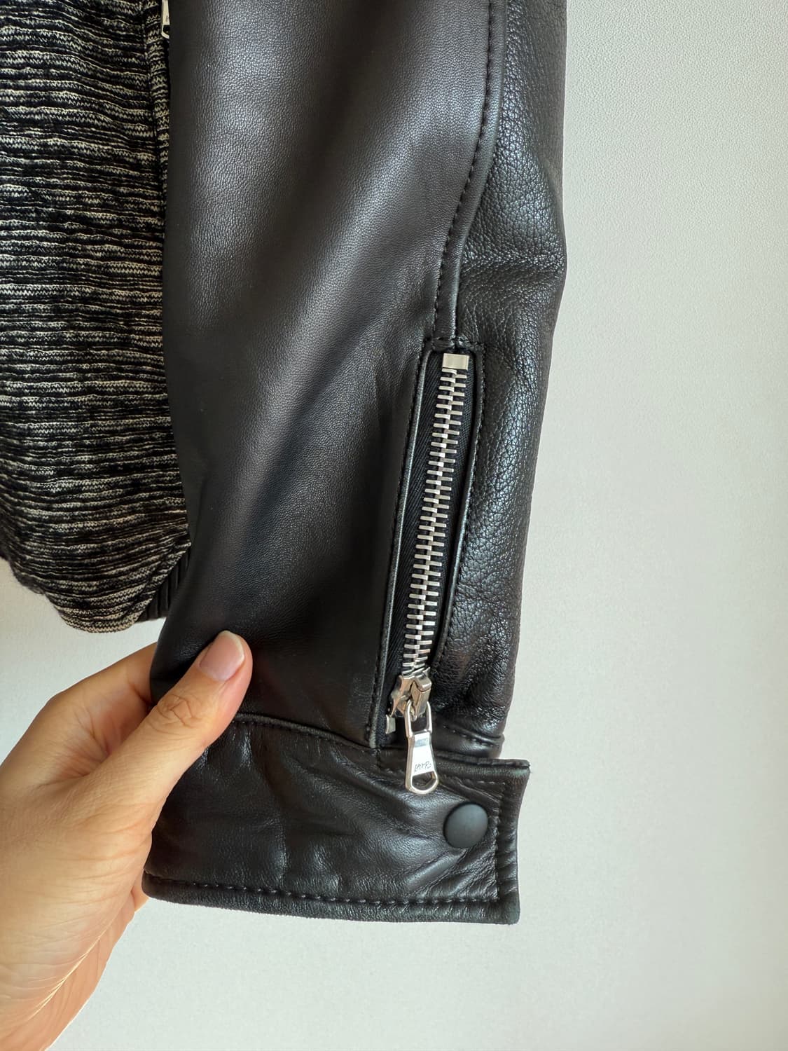 솔리드옴므(SOLID HOMME) 레더암 블루죵 자켓 상품이미지6