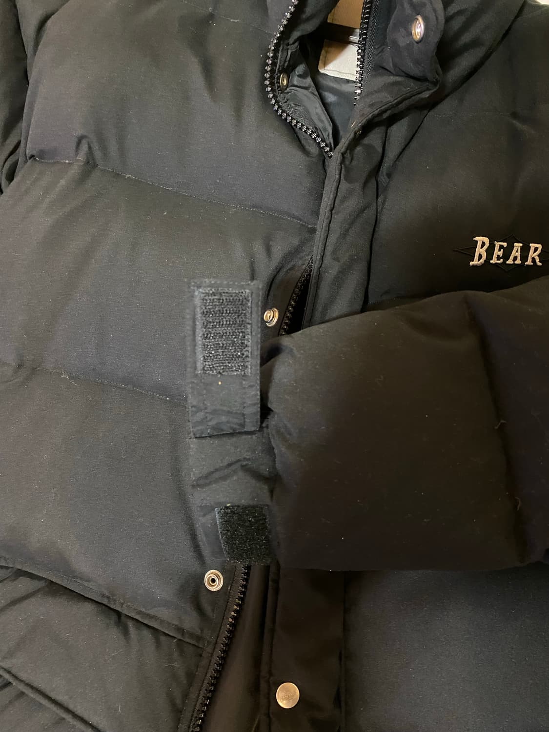 Bear 다운 롱 패딩 상품이미지5