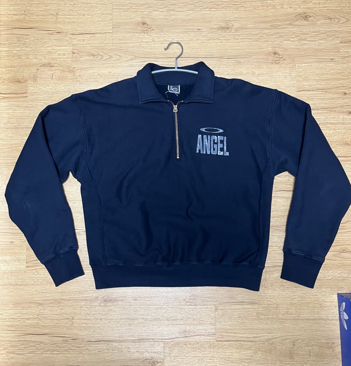 로컬스온리 하프집업 네이비 상품이미지1