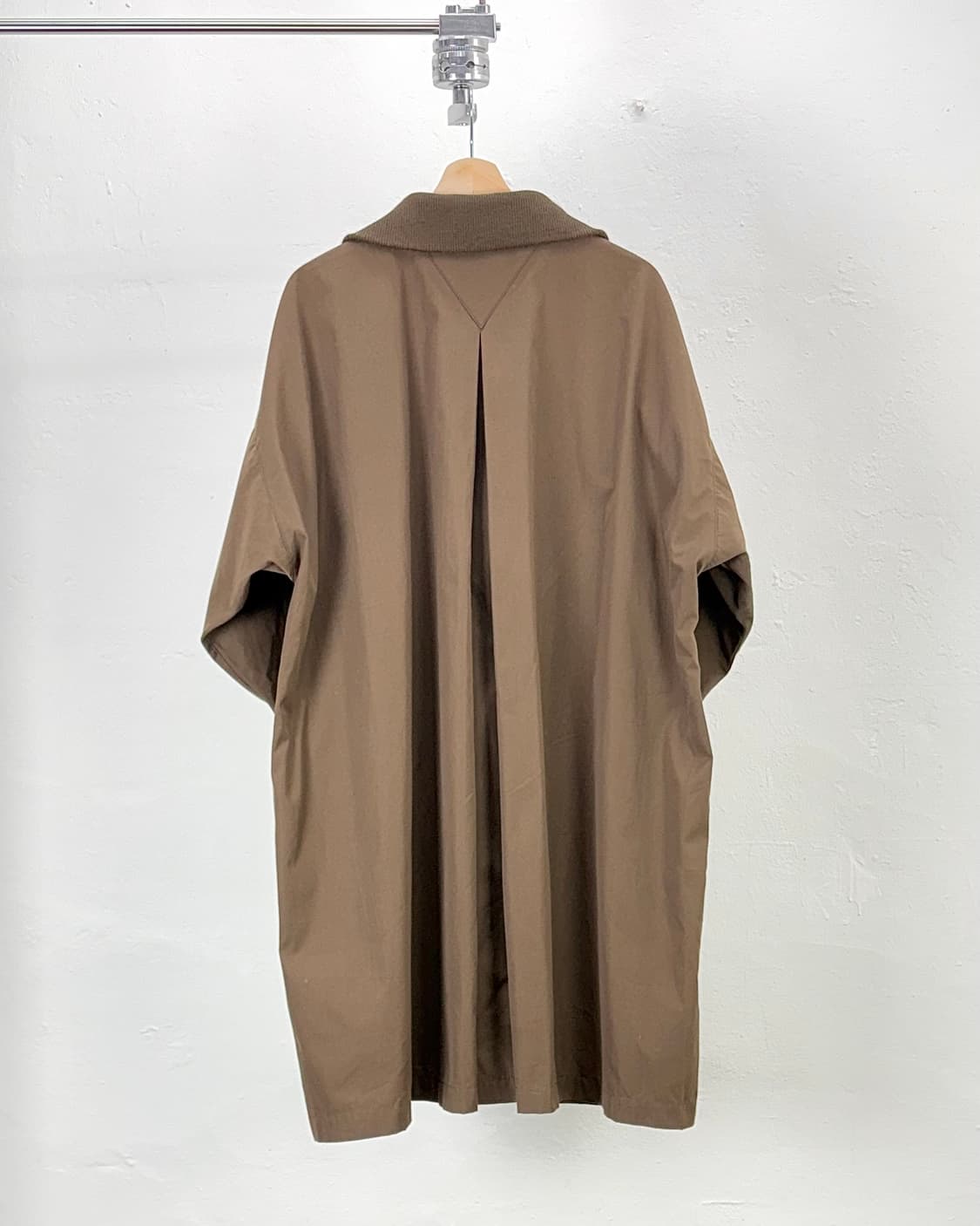 이세이미야케 스튜디오 브라운 코튼 스텝 카고 롱 자켓 상품이미지6