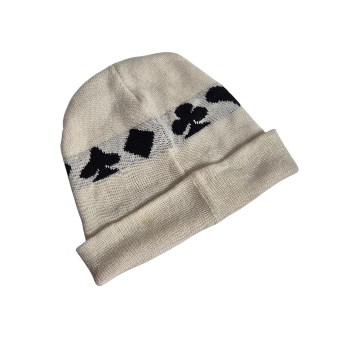 stussy) 스투시 풀 수트 자카드 비니 화이트 상품이미지2