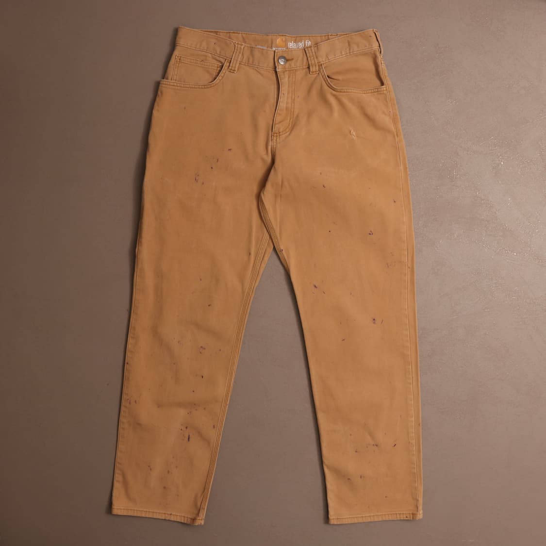 칼하트 헤비코튼 워크팬츠 A1823 상품이미지2